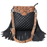 American Darling Bucket Hand Tooled Crossbody