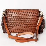 American Darling Tooled Leather Cross Body
