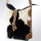American Darling Cowhide/Tooled Leather Hobo Bag