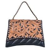 front view of purse of tooling 