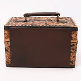American Darling Brown Tooled Jewelry Box