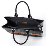 inside - top zipper closure - side pocket inside with zipper