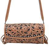 American Darling Tooled Barrel Bag