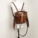 American Darling Conceal Carry Brown Backpack/Purse