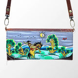 American Darling Bronc Painted Wallet