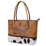 American Darling Boot Stitch Cowhide Tote