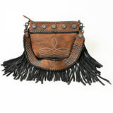 American Darling Leather and Conchos Purse