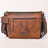 American Darling Distressed Leather and Studs Purse