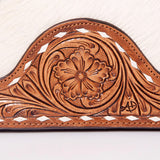 American Darling Leather Tooled Purse