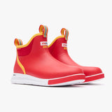 Front and side view of both Red & Yellow Tailgate Deck Boots