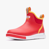 Front and side view of Red & Yellow Tailgate Deck Boot