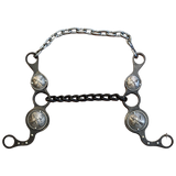 Paul Petska Long Shank Chain Gag with Small Chain Mouth Piece