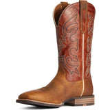 Front and side view of Men's Everlite Go Getter Western Boots. 