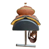 Back View of HR 15.5" Association Saddle