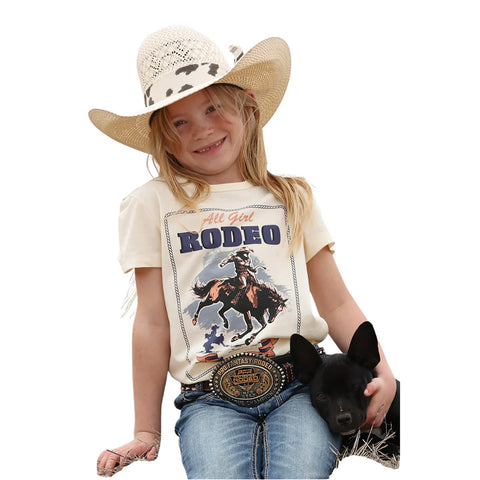 Bucking horse, all girls rodeo tee 