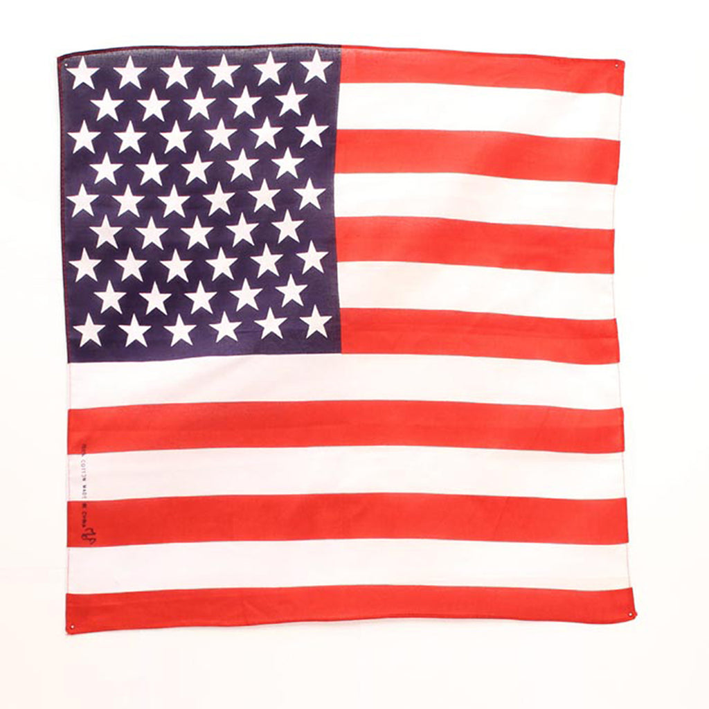American Flag Bandanna