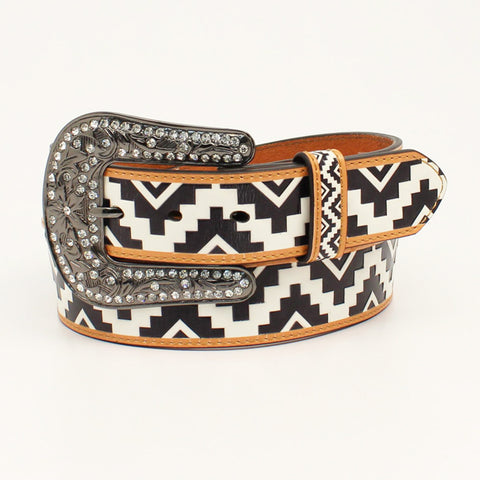 Angel Ranch Women's Zig Zag Diamond Belt