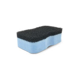 Flat lay view of sponge alone. 