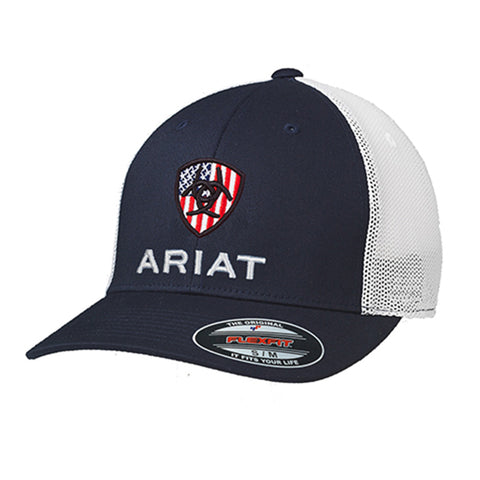 Ariat Flag Shield Logo Cap