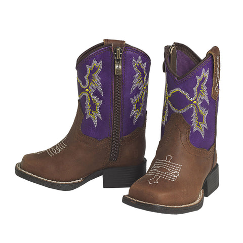 Ariat Girl's Lil' Stompers Tombstone Boots