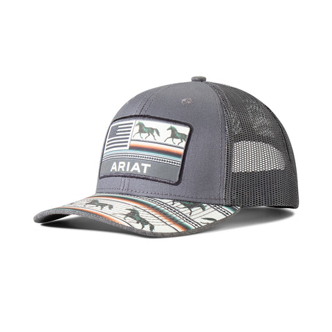 Ariat Women's Baseball Patch Horse Cap