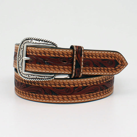 Ariat Men's Basket Tooled Belt