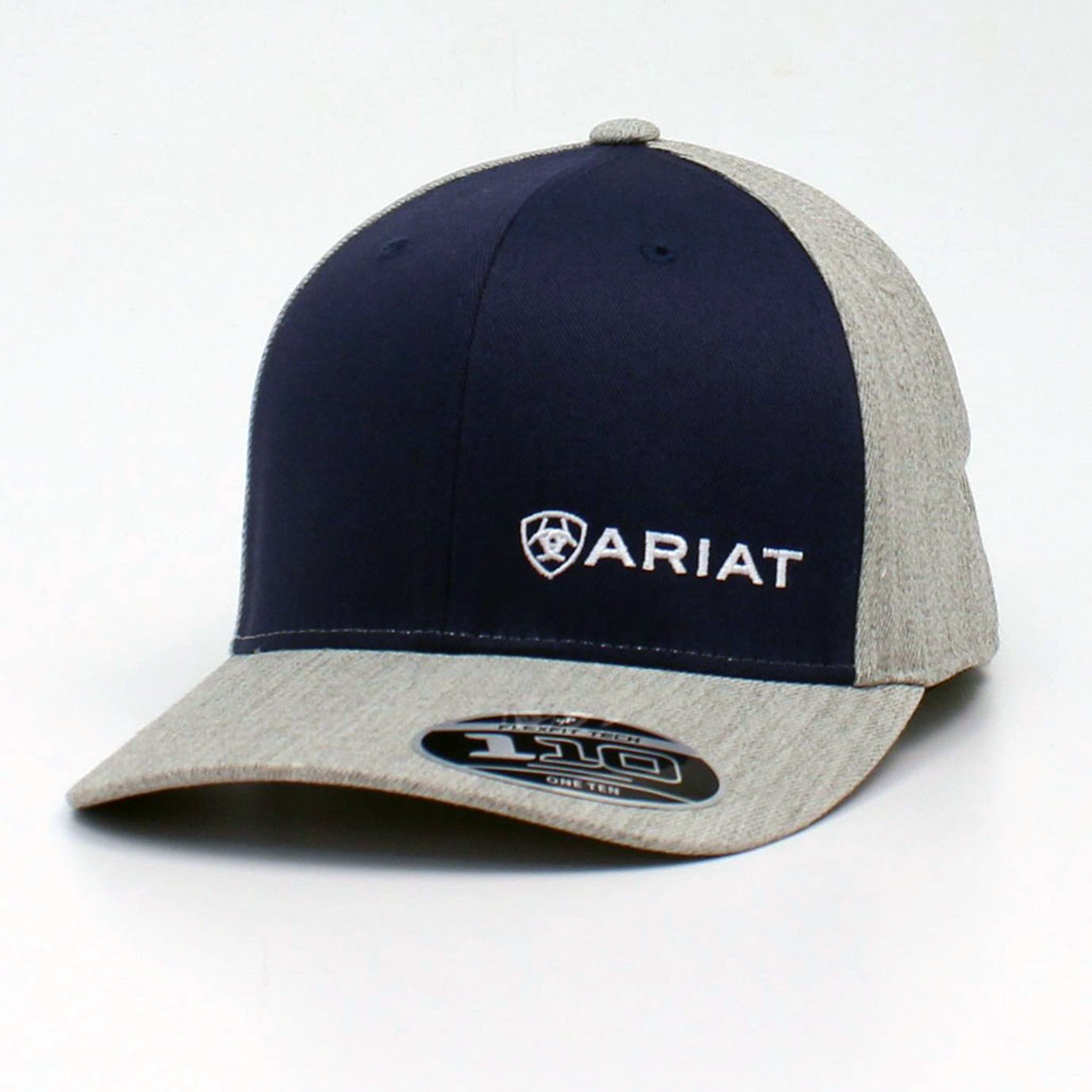 Ariat Navy Grey Ariat Logo Cap Western Edge Ltd