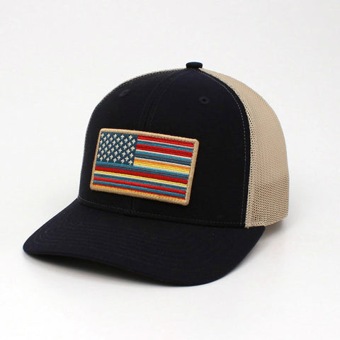 Ariat Men's Flag Patch Cap