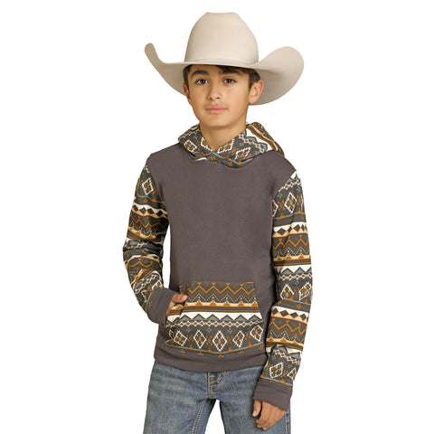 Rock & Roll Boys Color Blocked Hoodie