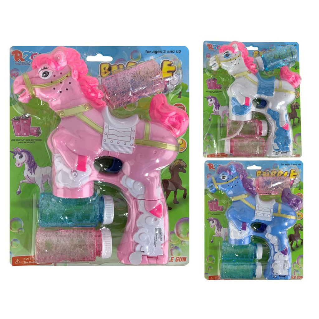 Horse Bubble Gun