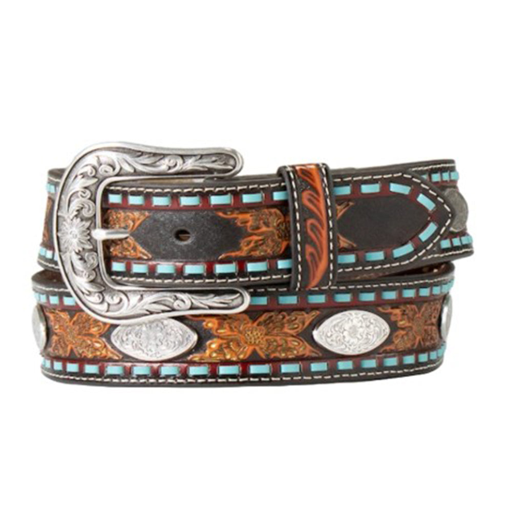 Nocona Women's Embossed Flower Belt