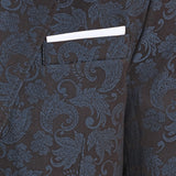 Rock & Roll Black & Navy Paisley Sport coat