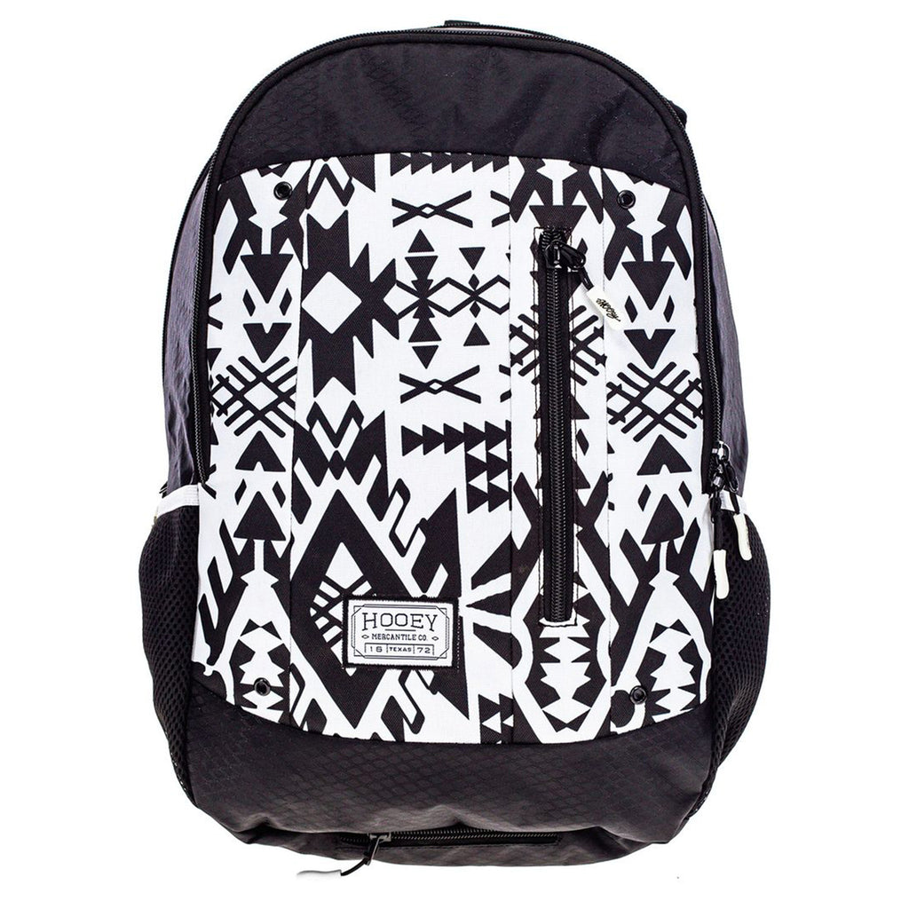 Black and White Aztec Back Pack