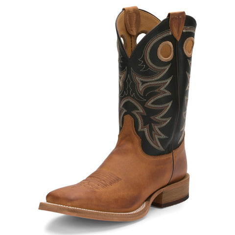 Justin Men's Caddo Brown Bent Rail Boots