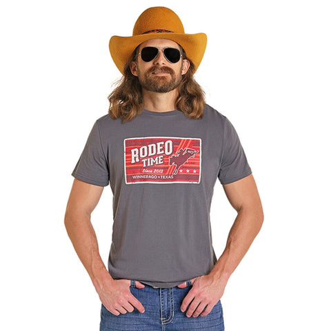 Dale Brisby Grey Rodeo Time Tee