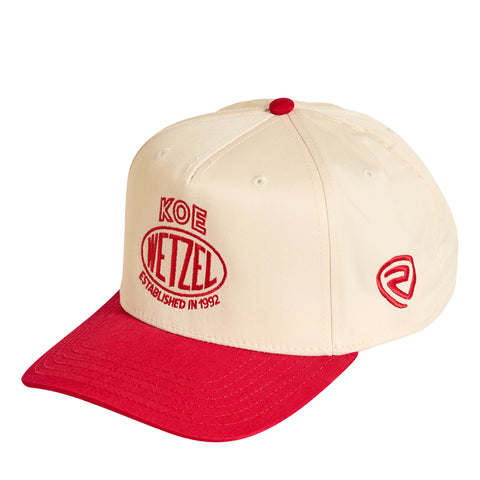Natural & Red Koe Wetzel Cap