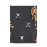 Saddle Up Sweater With Horses, Saddles and Stars Design View