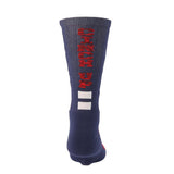 Cinch Up Back of Crew Socks American Flag 