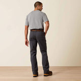 gray back view of M4 Ariat Rebar jeans 