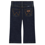 W on the back pockets with Wrangler Patch 