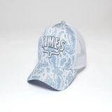 Kimes Ranch Bellevue unisex Western hat with a structured crown, curved brim, adjustable snapback closure, and signature logo detailing.