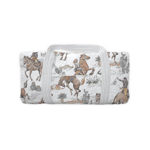 Women Birdie Neutral Weekender Duffle Bag