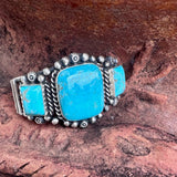 "Dice" 3 Stone Kingman Cuff