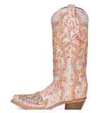 Corral Women's White & Neon Boots