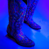 Corral White & Neon Boots