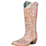 Corral Women's White & Neon Boots
