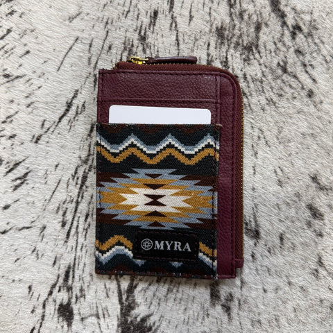 Myra Aztec Boot Card Holder