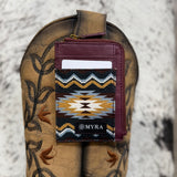 Myra Aztec Boot Card Holder