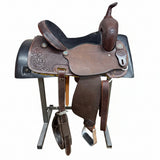 Side View of HR 14.5" Modified Draft Barrel Saddle