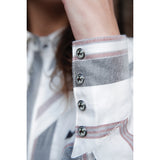 Cruel Girl Women's Pearl Snap Long Sleeve
